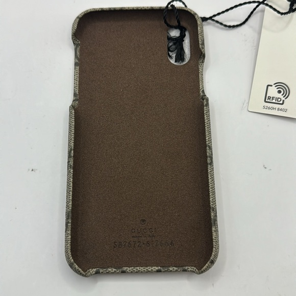 NWB- GUCCI Ophidia GG Unisex-Adult iPhone X/XS Case - Picture 5 of 12
